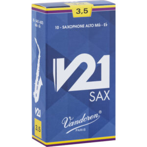Caja 10 Cañas Saxo Alto Vandoren V-21 3½
