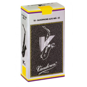 Caja 10 Cañas Saxo Alto Vandoren V-12 3 caja gris