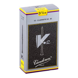 Caja 10 Cañas Clarinete Vandoren V-12 3½+ caja gris