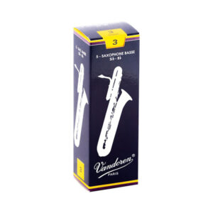 Caja 5 Cañas Saxo Barítono Vandoren Tradicional 3 azul