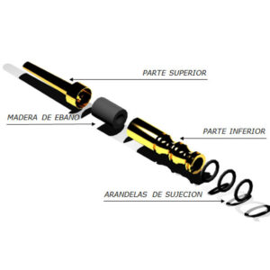 Tudel Oboe Gualco 47mm Cobre