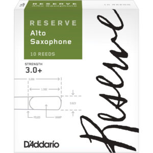 Caja 10 Cañas Saxo Alto Organic Reserve by D'Addario 3+