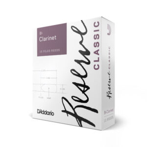 Caja 10 Cañas Clarinete Organic Reserve Classic by D'Addario 2