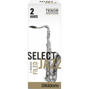 Caja 5 Cañas Saxo Tenor Select Jazz by D'Addario 2 Dura Filed