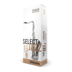 Caja 5 Cañas Saxo Tenor Select Jazz by D'Addario 3 Suave UnFiled