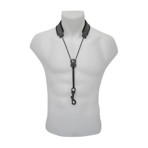 Cordón Saxo BG S-20SH Acolchado Cuero Negro