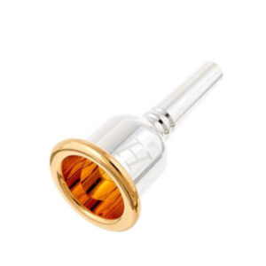 Boquilla Tuba Denis Wick Heritage 3186-2XL Plateada y Dorada