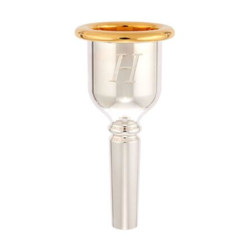 Boquilla Tuba Denis Wick Heritage 3186-2.5CC Plateada y Dorada