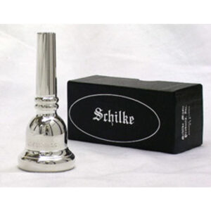 Boquilla Schilke Trombón Bajo Tubería Ancha 55-60 Plateada