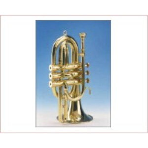 Corneta Honsuy Corta En Do " Carmen " 3 Pistones Latón 70950