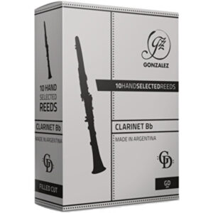 Caja 10 Cañas Clarinete Gonzalez GD 3¼