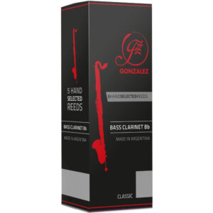 Caja 5 Cañas Clarinete Bajo Gonzalez Classic 3