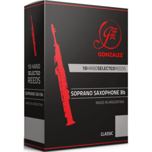 Caja 10 Cañas Saxo Soprano Gonzalez Classic 2½