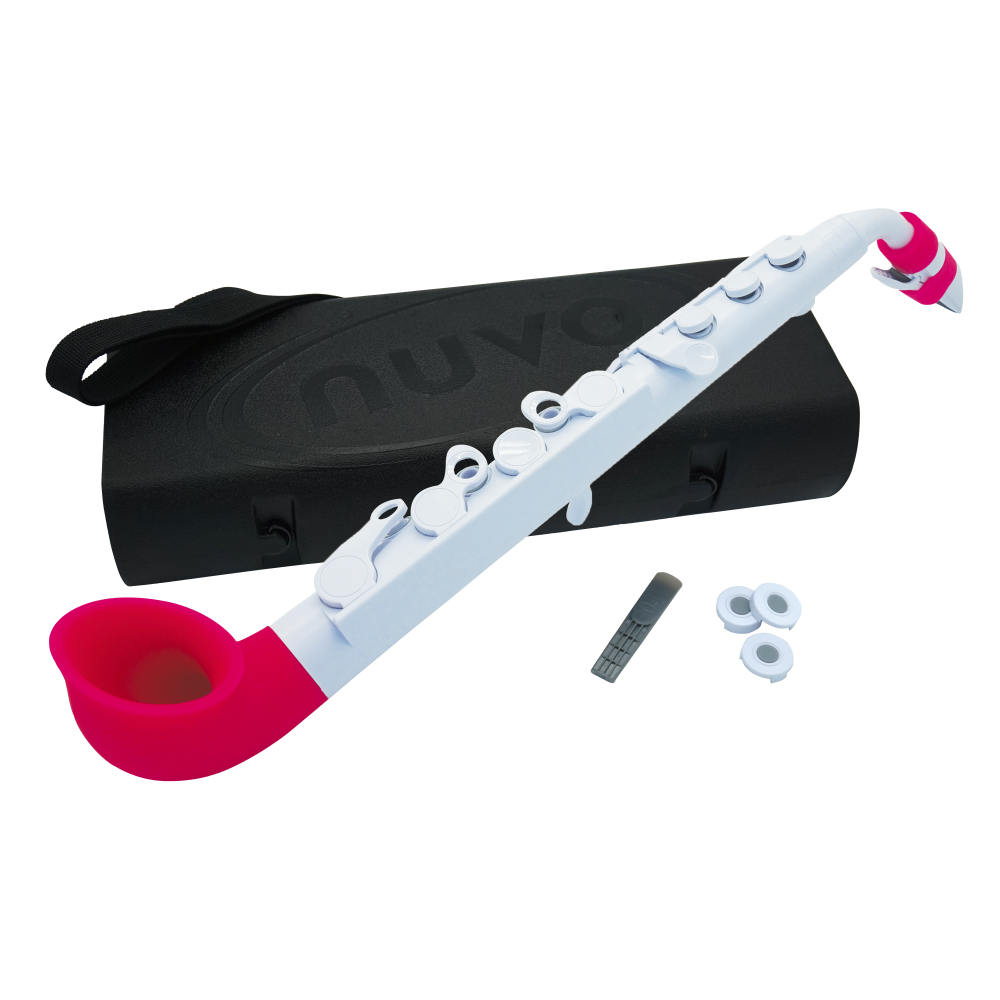 JSax 2.0 Nuvo N-520JWPK Blanco/Rosa