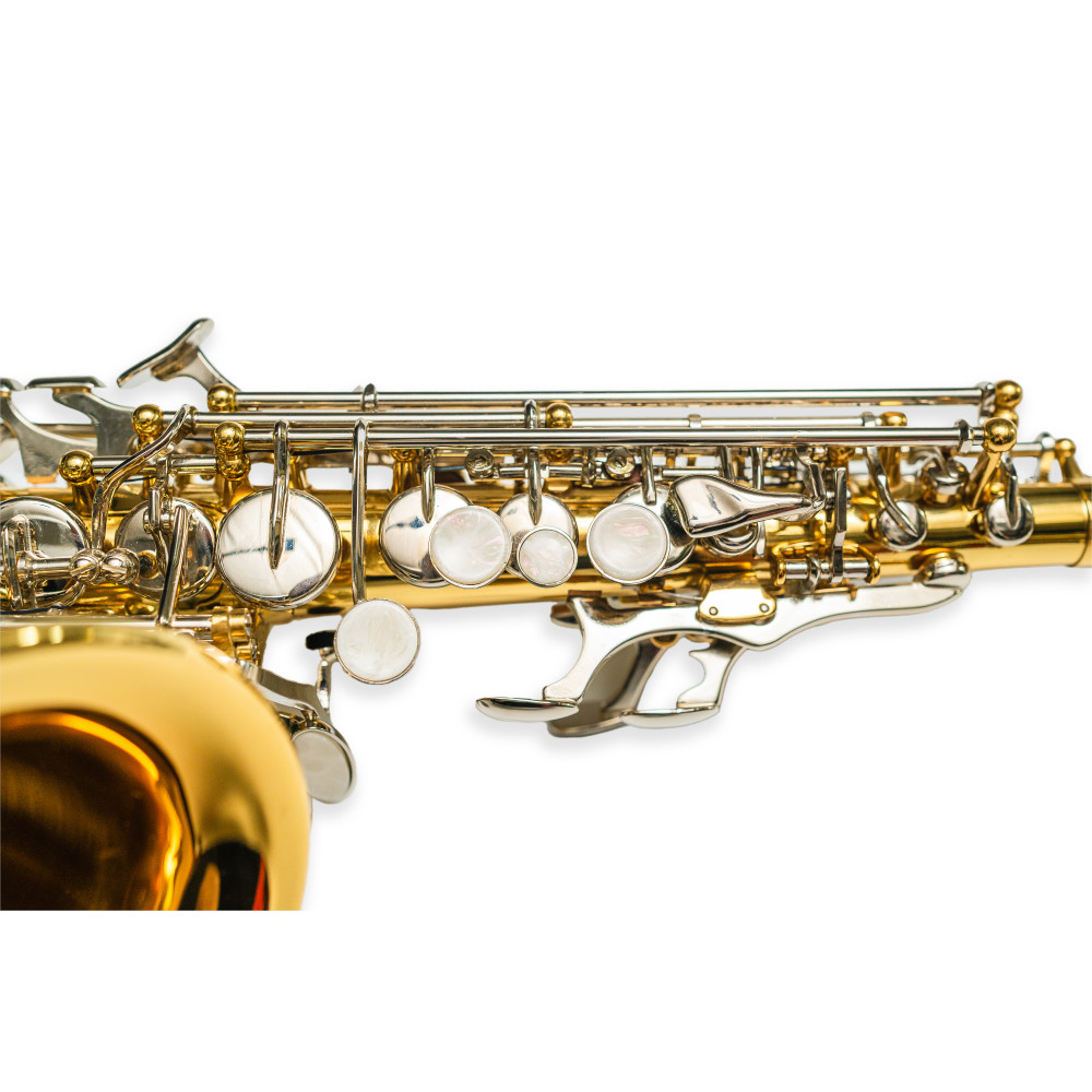 Saxo Soprano Curvo Taylor Collins TCSP-06 Lacado - Imagen 2