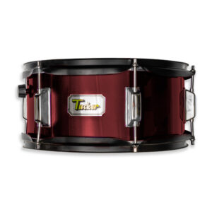 Tambor Junior semi profesional Tucker con bordonera JD-SD05 12"x5.5" Rojo