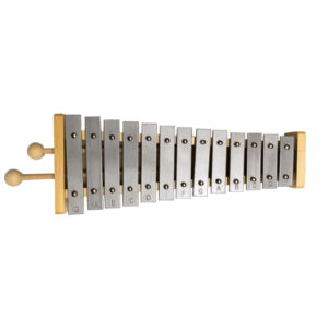 Xilofón diatónico TCM TCXL-13W 13 notas aluminio
