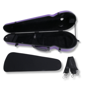 Estuche Violín TCM TCVC 4/4 purpura liso