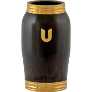 Barrilete Uebel Universal 66mm Granadilla chapada en oro GGP