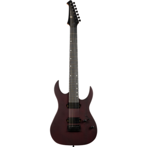 Guitarra Eléctrica Spira 7 Cuerdas S407-MWR Satin Wine Red