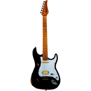 Guitarra Eléctrica Jet JS800-RELIC-BK Negro Relic