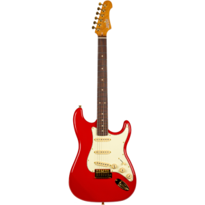 Guitarra Eléctrica Jet JS380-RDG Red, Gold Hardware