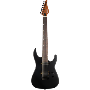 Guitarra Eléctrica 7 Cuerdas Jet JS507 Stygian Satin Black