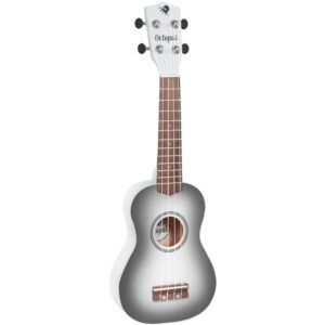 Ukelele Soprano Octopus UK-205WHB Blanco Burst
