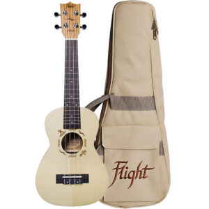 Ukelele Concert Flight DUC-325 Designer Zebrano