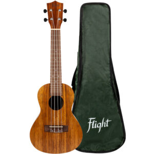 Ukelele Concert Flight NUC-200 Natural Teca