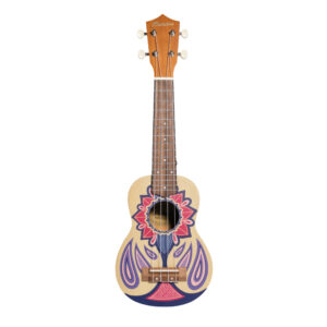 Ukelele Soprano Bamboo B1E-GR Groovy