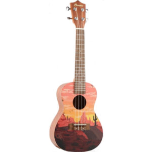 Ukelele Concert Bamboo BU23-R66 Sunset