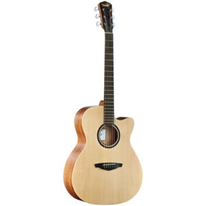 Guitarra Acústica Veelah V1-OMCE Cutaway Electrificada