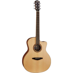 Guitarra Acústica Veelah V3-GACE2W Cutaway Electrificada