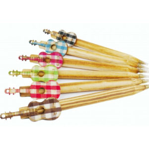 Pack 24 Bolígrafos Guitarra Agifty B-1045M Madera
