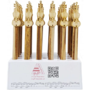 Pack 24 Bolígrafos Violín Agifty B-1046 Madera