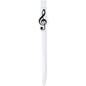 Bolígrafo Clave De Sol Agifty B-1005 blanco