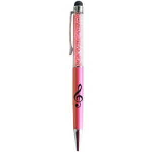 Bolígrafo Stylus Clave De Sol Agifty B-2023 Cristal Rosa