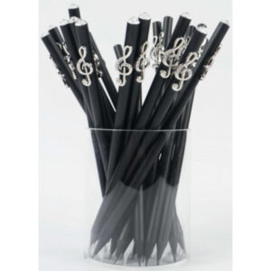 Lápiz Clave De Sol Plateada Agifty B-1111