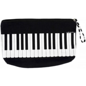 Estuche Multiusos Agifty B-3018 Negro Teclas Piano