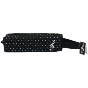 Estuche Escolar Clave de Sol Agifty P-1020 Negro