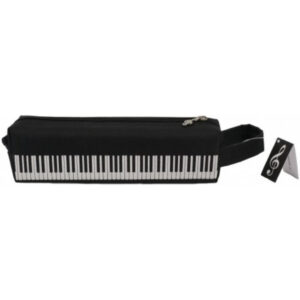 Estuche Escolar Teclado Agifty P-1027 Negro