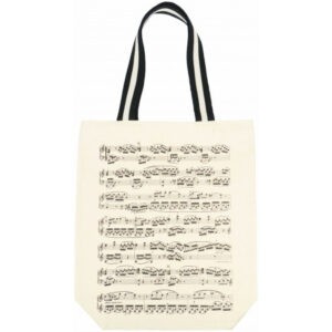 Bolsa Tote Bag Partitura Agifty B-3045 Natural