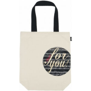 Bolsa Tote Bag Music for you Agifty B-3046 Natural