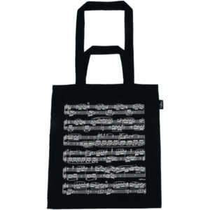 Bolsa Asa Partituras Agifty B-3089 Negra