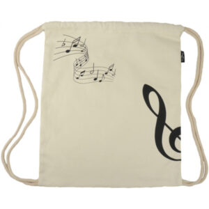 Bolsa Tipo Saco Agifty B-3103 Clave de Sol Natural