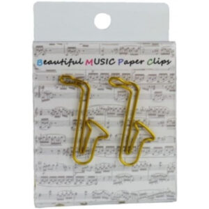 Pack 15 Clips Saxo Agifty C-1049 Dorado 3,7cm