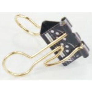 Pack 6 Clips Presión Corcheas Doradas Agifty C-1080