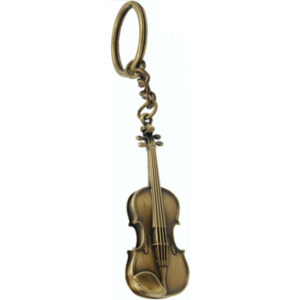 Llavero Violín 3D Agifty K-1071 Brass