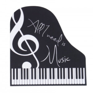 Alfombrilla Ratón Piano Cola Agifty M-6004